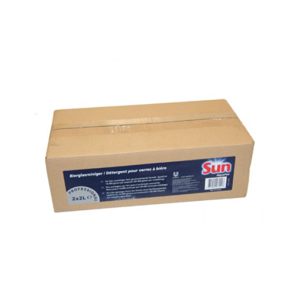 Sun Spoelglansmiddel Aquafox 2 liter 2 stuks