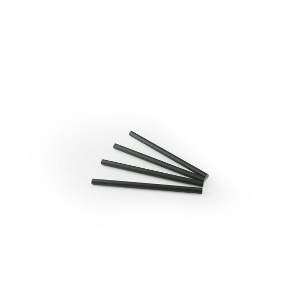 Sier Drink Rietje Papier (FSC) Zwart 8mm/ 15cm 200 stuks
