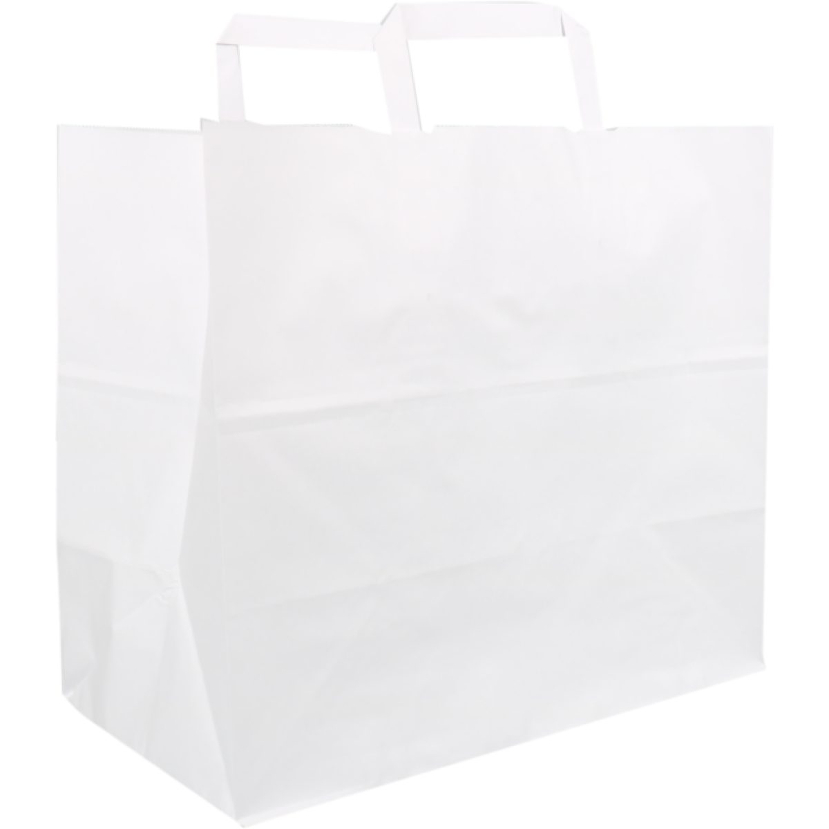 Snack Tas Papier Wit 32x17x27cm 250 stuks