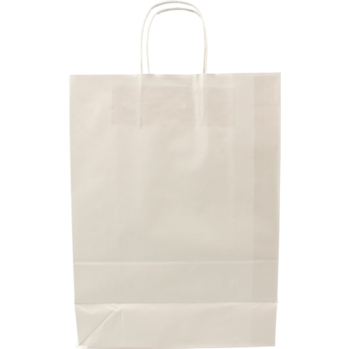 Papieren Draagtas Wit 26/12 x 35cm 100 stuks