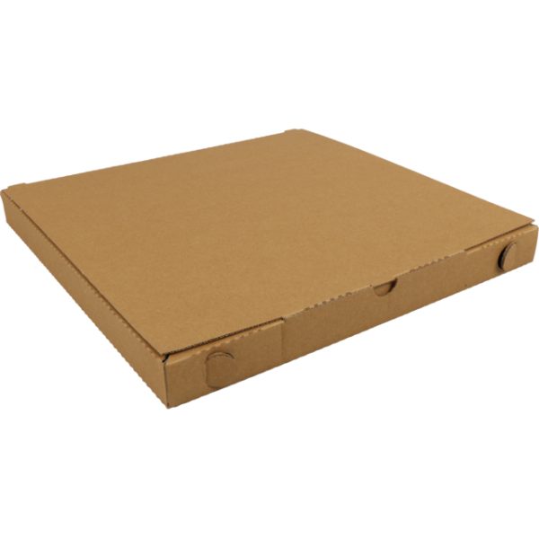 Pizzadoos Kraft 30x30x3cm Golfkarton 200 stuks