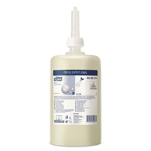 Tork Hand Zeep Mild 1000ml 6 stuks S1