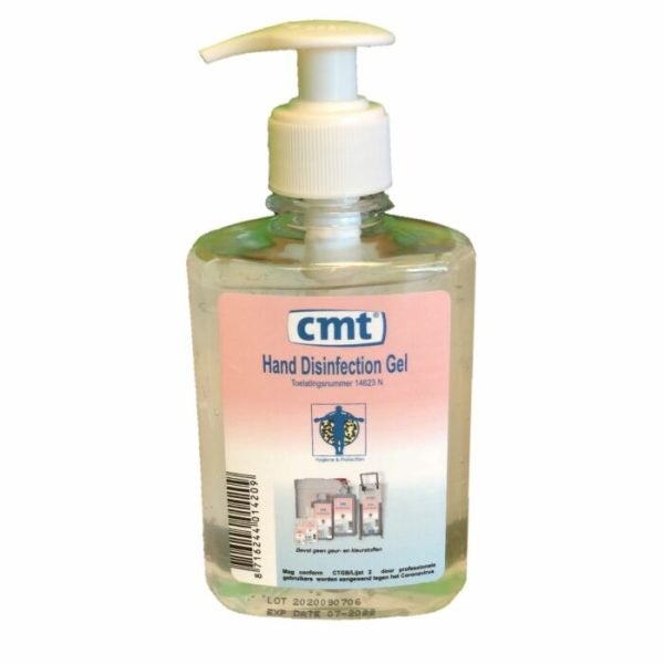CMT Hand Desinfectie Alcohol Gel Pompflacon 250ml
