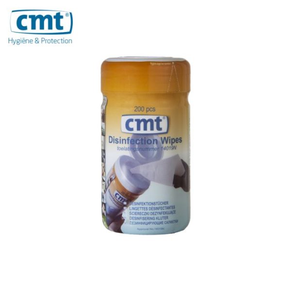 CMT Desinfectie Doekjes Busje 14019N 200 stuks
