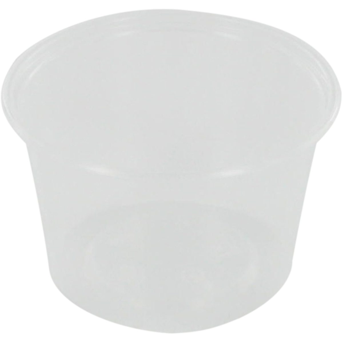 Bak PP Rond 100ml 72x44mm 1000 stuks