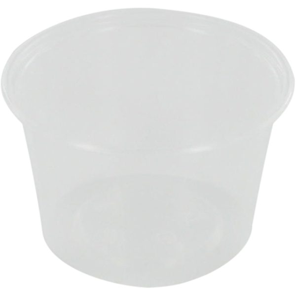 Bak PP Rond 100ml 72x44mm 1000 stuks