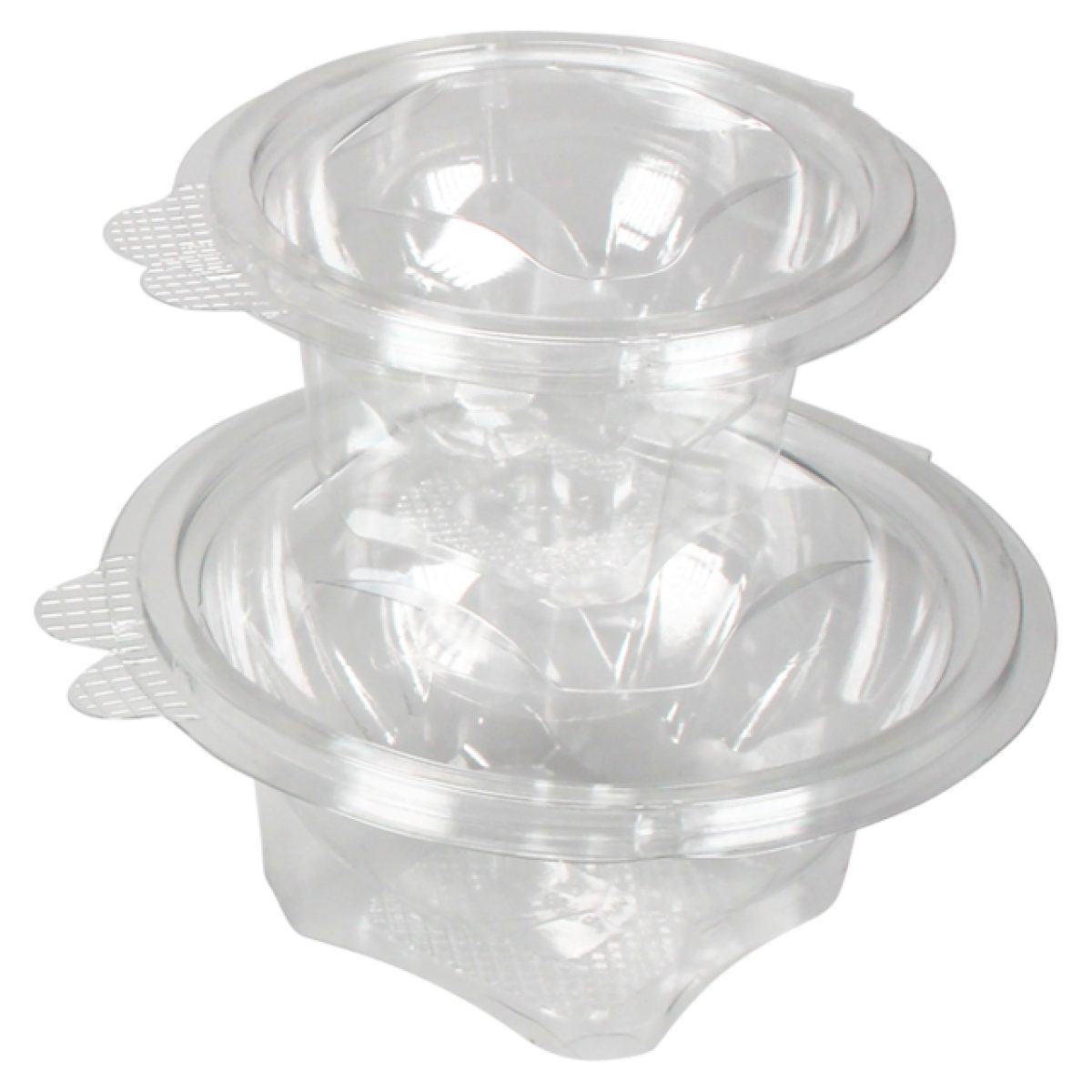 Salade Bak Transparant Rond Leakproof 750ml 300 stuks