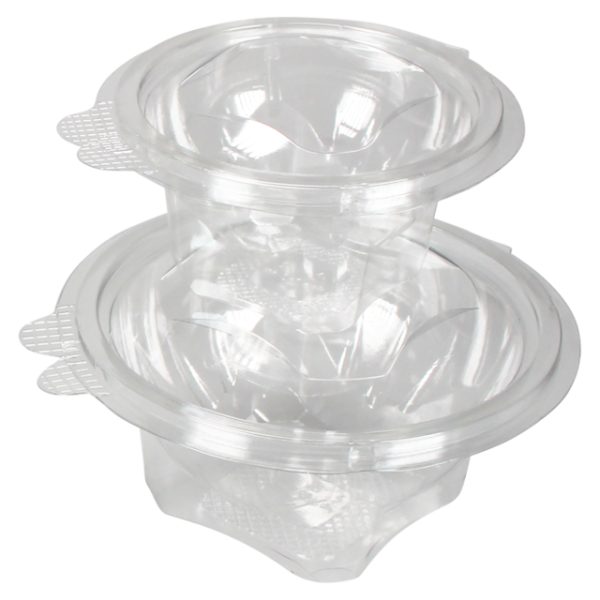 Salade Bak Transparant Rond Leakproof 750ml 300 stuks