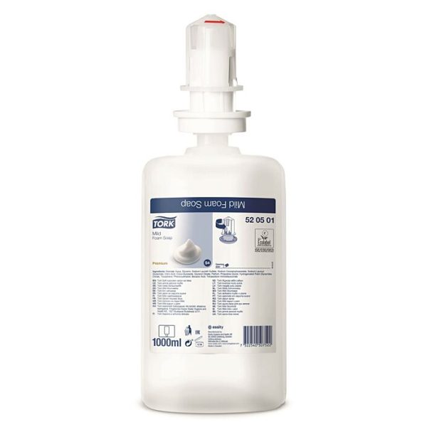 Tork Hand Foam Zeep Mild 1000ml 6 stuks S4