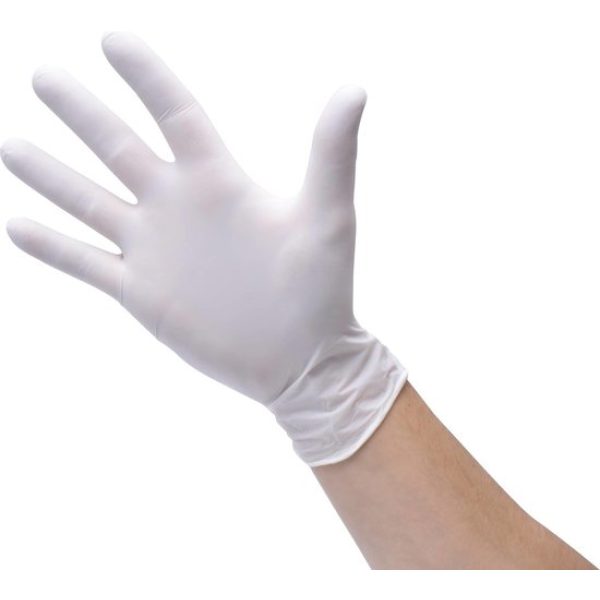 Handschoenen Latex Wit M CAT III 100 stuks