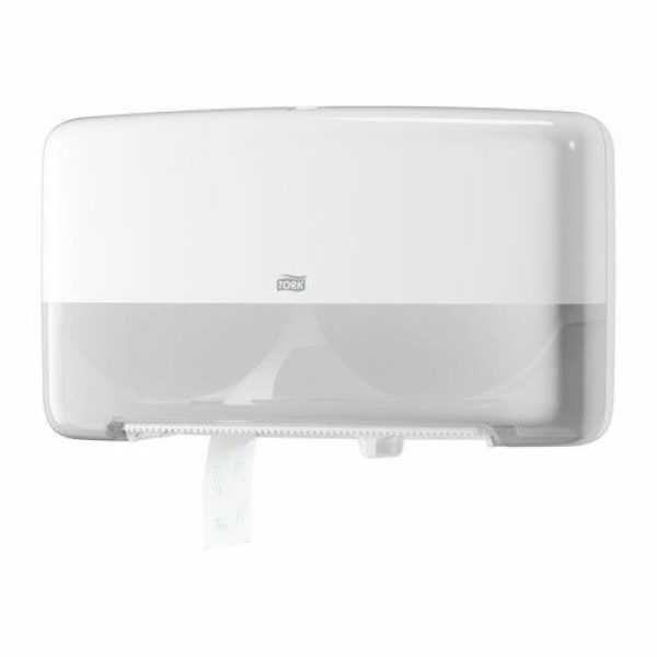 Tork Mini Jumbo Toiletrol Twin Dispenser Wit T2