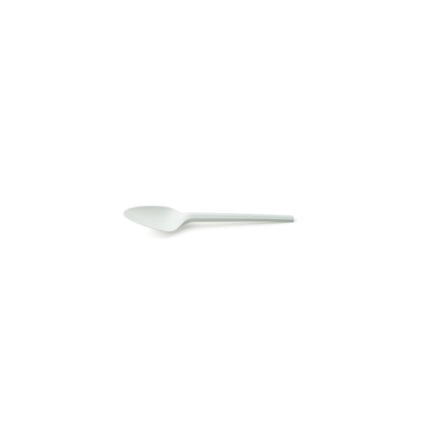 Sier Lepel Bio CPLA Wit 150mm 100 stuks
