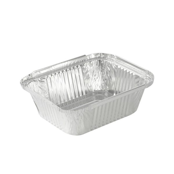 Aluminium Bak 450ml 100 stuks