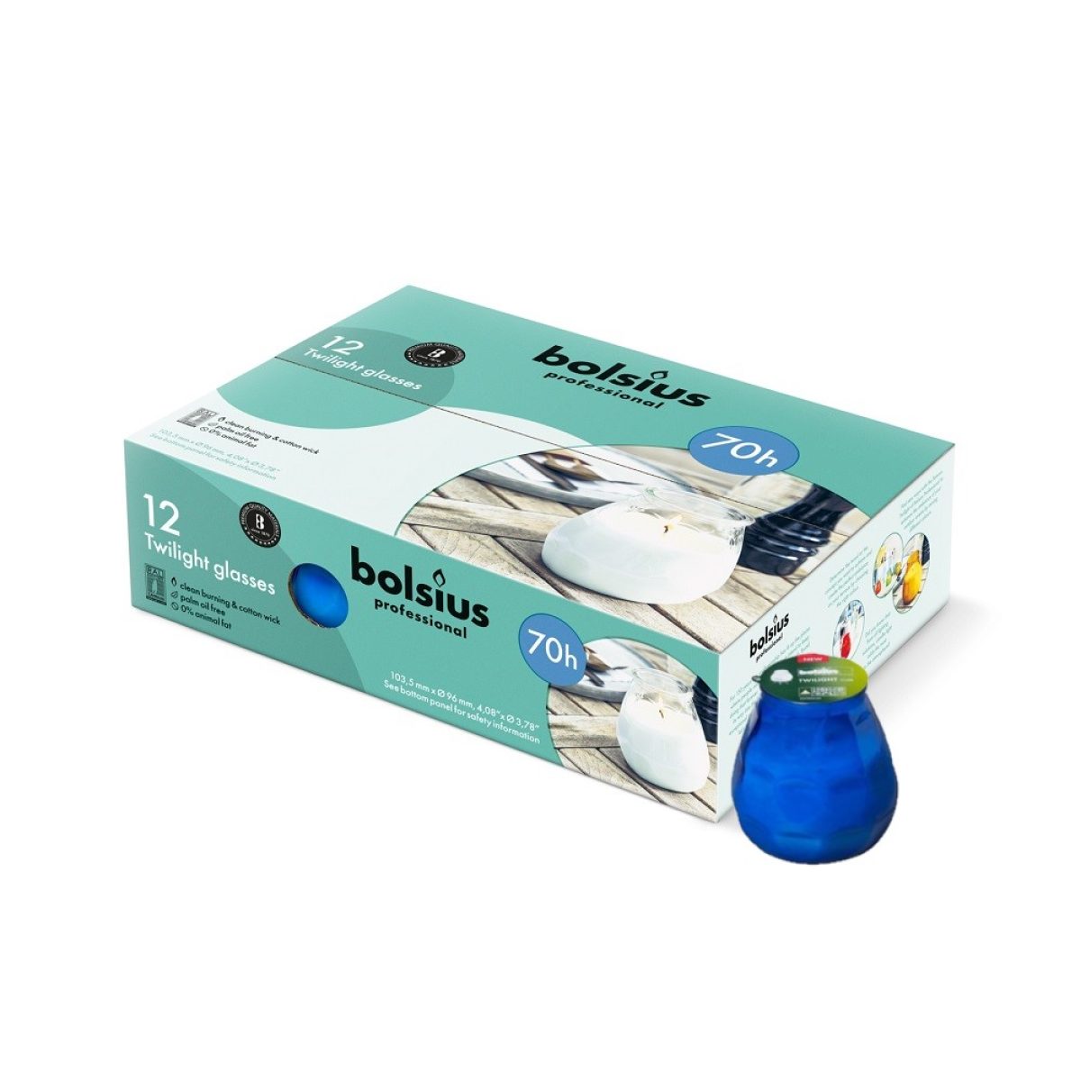 Bolsius Twilight Blauw