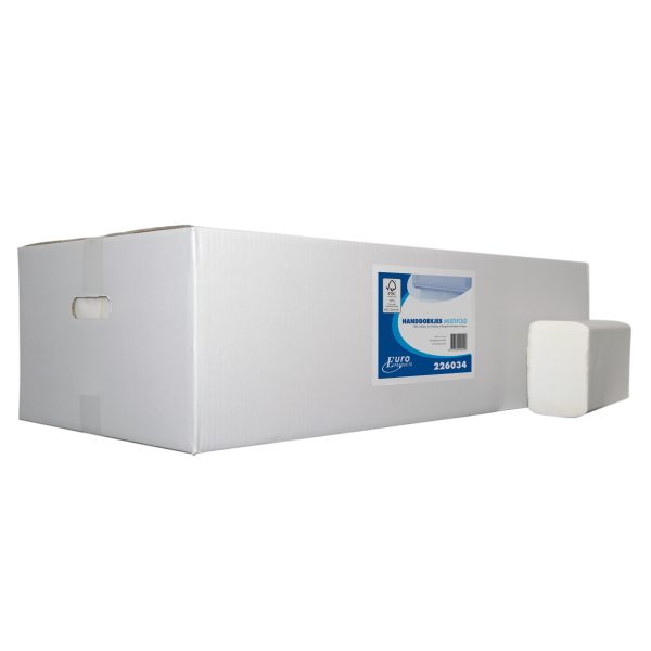 Handdoekpapier M-fold cellulose 2-laags 32x20,6cm 3000 stuks
