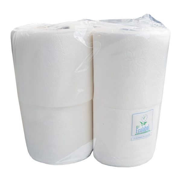 Toiletpapier ECO 2-laags Wit Cellulose 400 vel 40 rollen