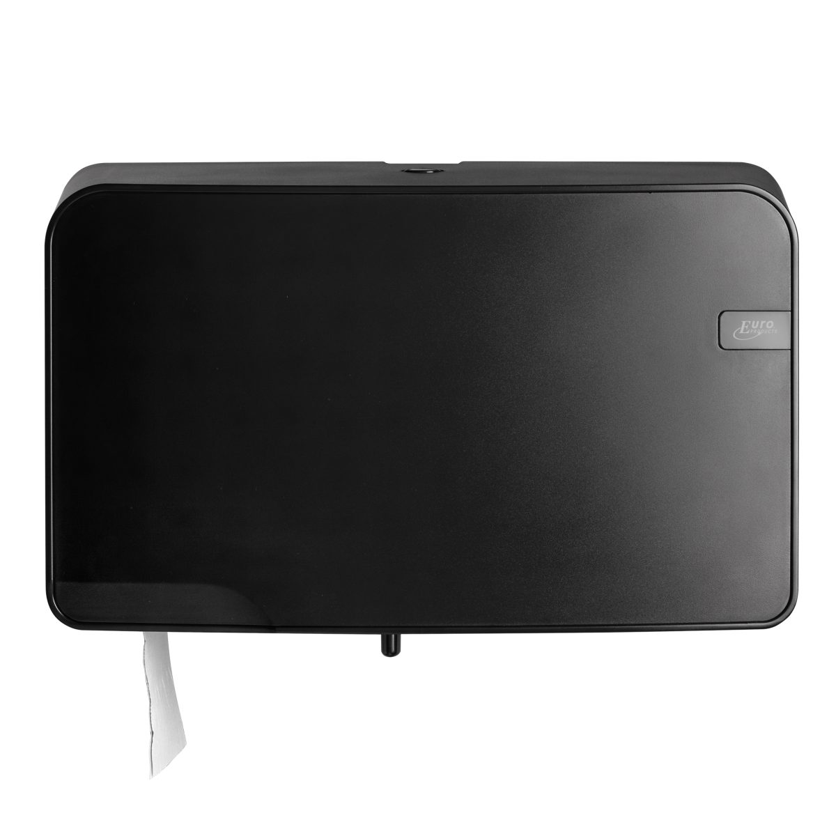 Quartz Black Mini Jumbo Toiletrol Duo Dispenser