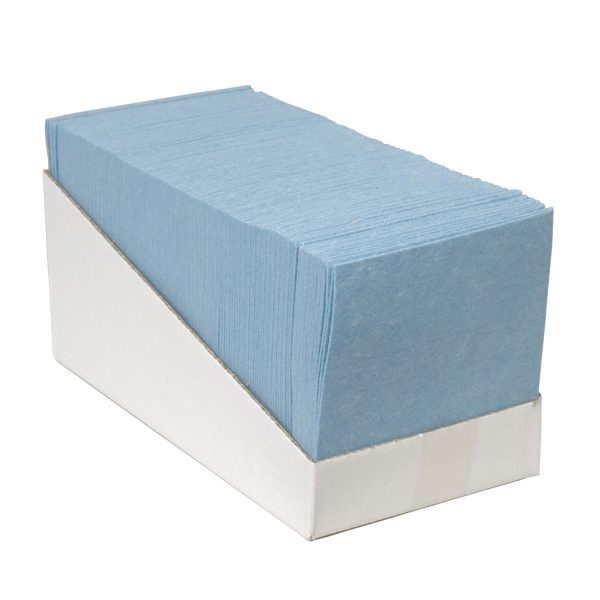 Sopdoeken Blauw 140gr/m2 38x40cm 65 stuks