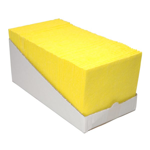 Sopdoeken Geel 140gr/m2 38x40cm 65 stuks