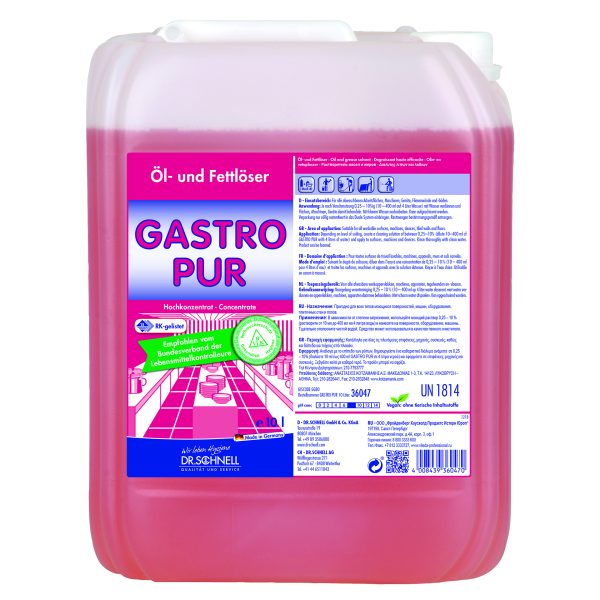 Dr.Schnell Gastropur Sterke Ontvetter 10 liter