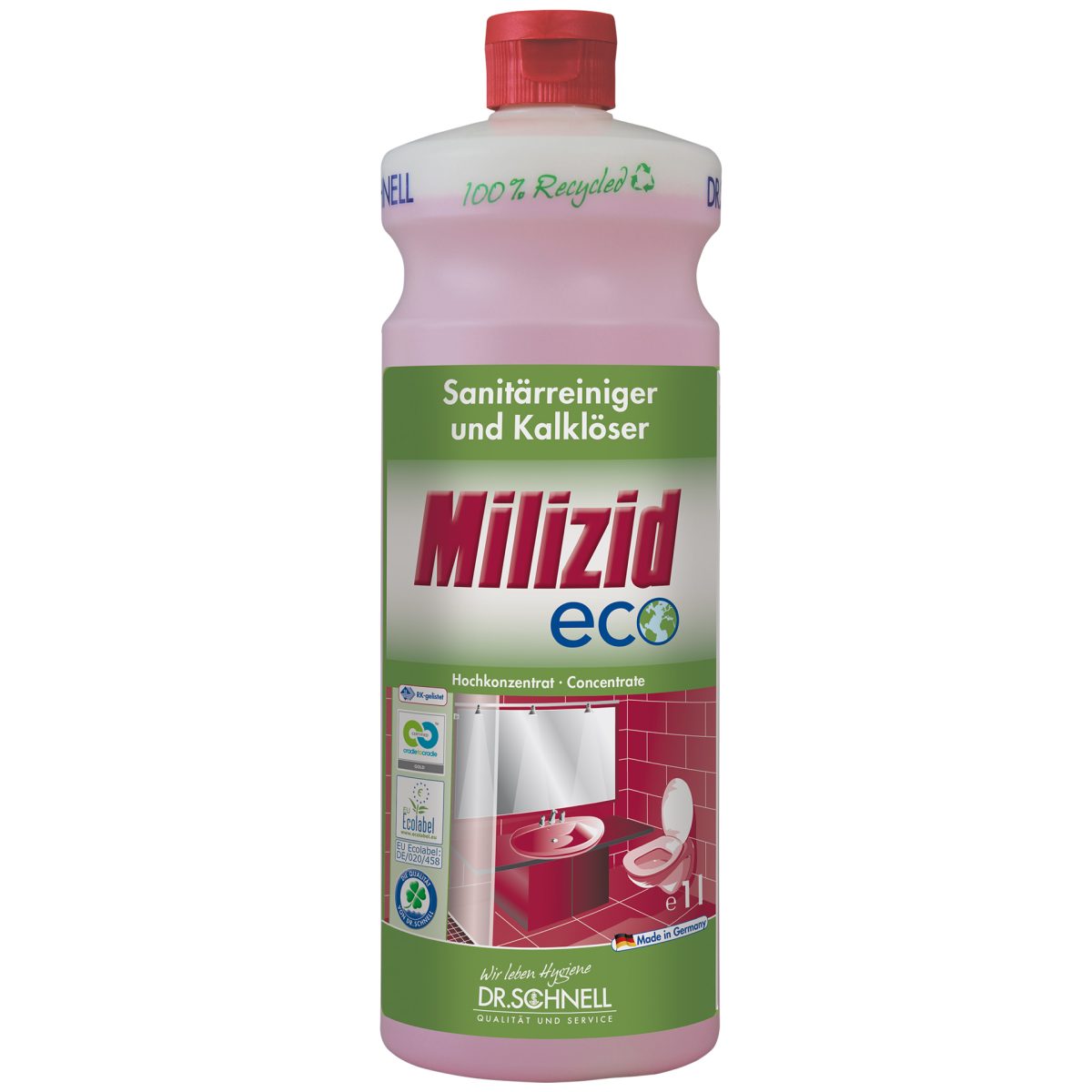 Dr.Schnell Milizid ECO Sanitairreiniger en Kalkverwijderaar 1 liter