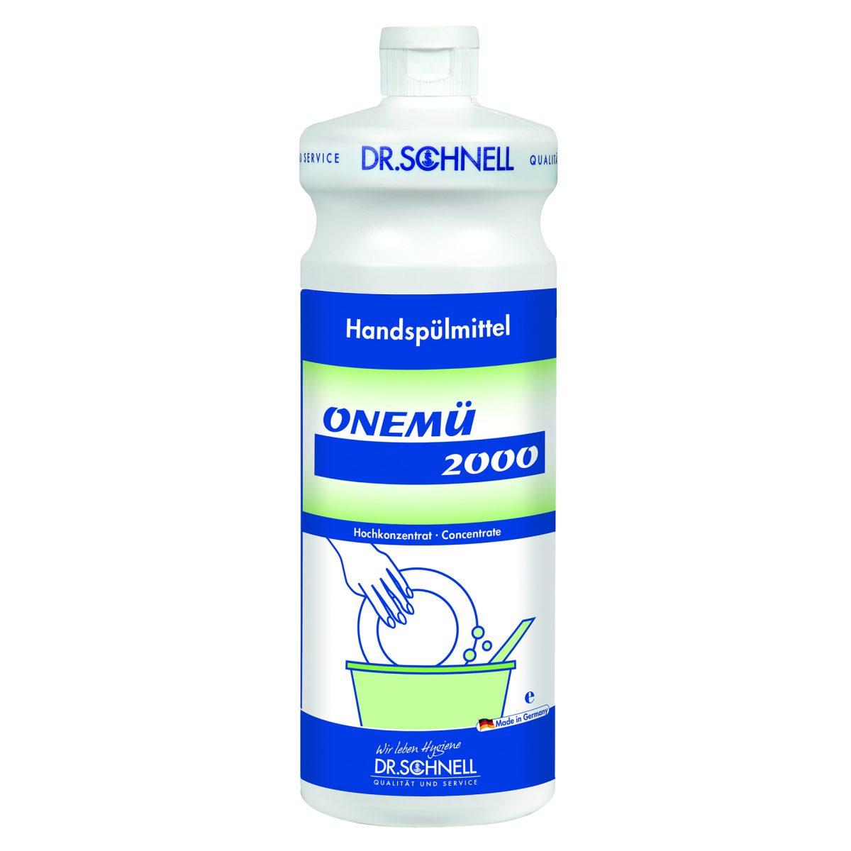 Dr.Schnell Onemu 2000 Neutrale Reiniger Handafwas 1 liter