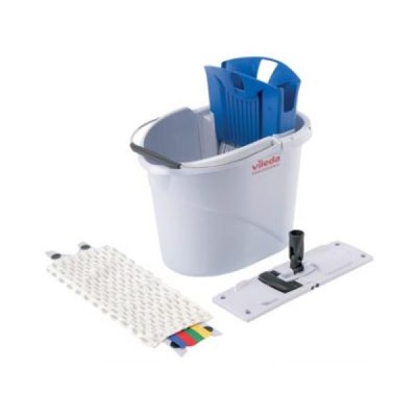 Vileda UltraSpeed Mini Starterkit 10 iter - Emmer & Mop.