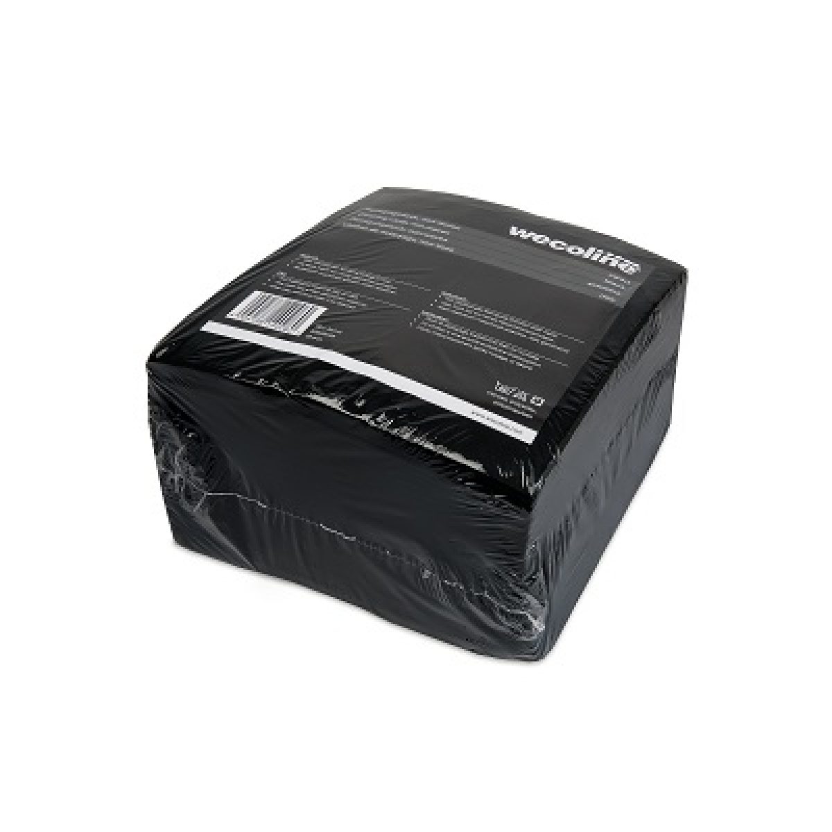 Wecoline Reinigingsdoek Non Woven 38x40cm Zwart 25 stuks