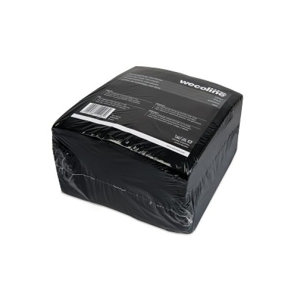Wecoline Reinigingsdoek Non Woven 38x40cm Zwart 25 stuks