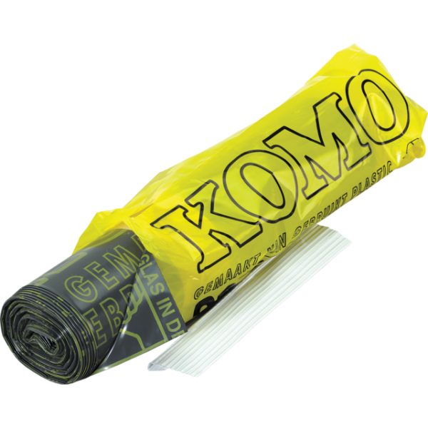 Komo Afvalzak 60x80cm Grijs T50 400 stuks