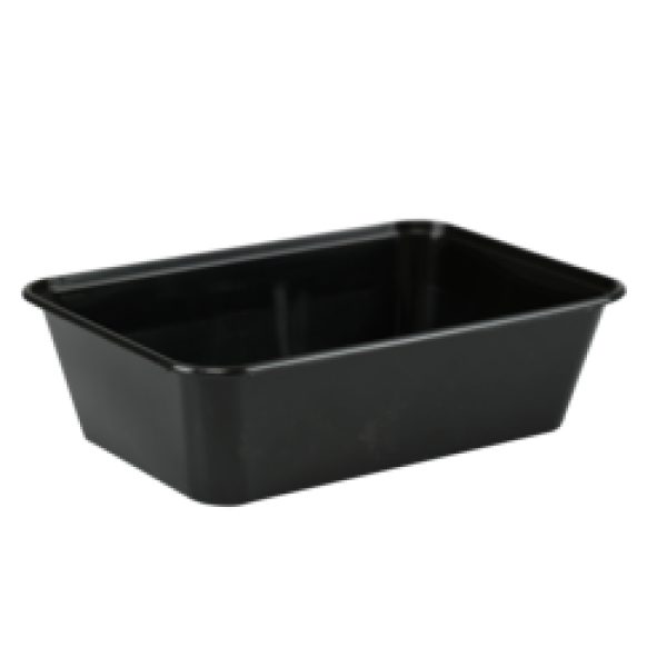 Spuitgiet Bak PP  750ml Zwart 172x120x50mm 500 stuks