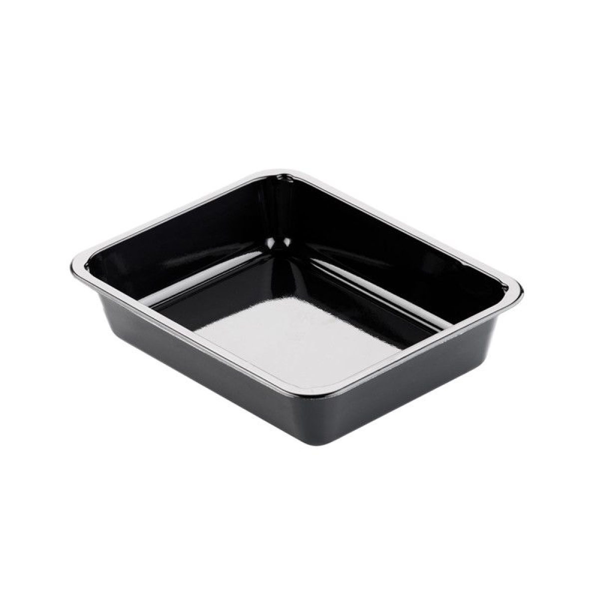 Duni Ovenbak CPET Zwart 225x175x54mm 1500ml 270 stuks