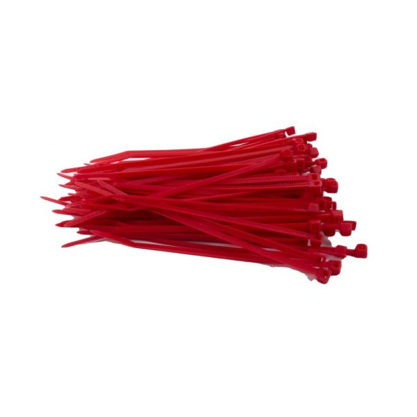 Kabelbinders T-rips Rood 4.8x200mm 1000 stuks