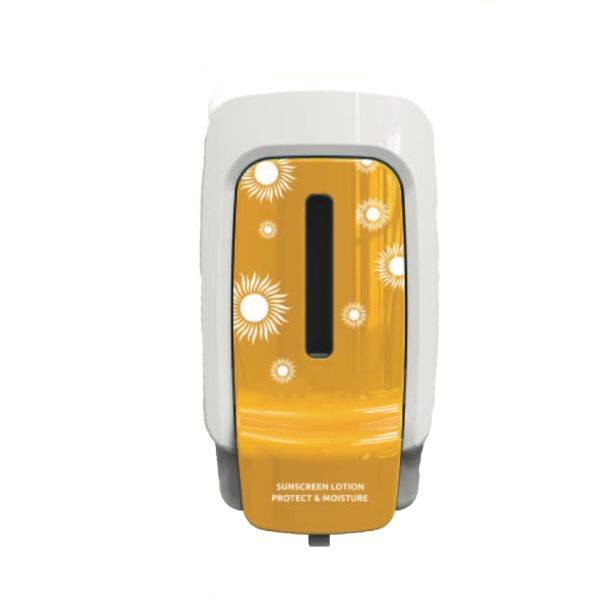 zonnebrand dispenser