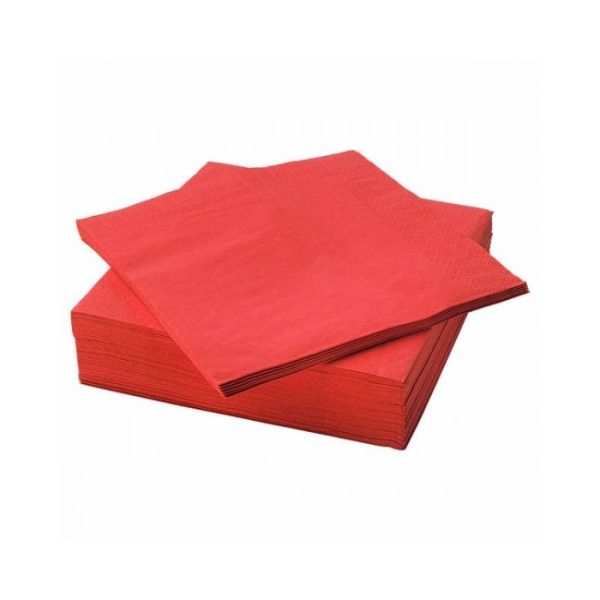 servet rood 33cm bulkysoft