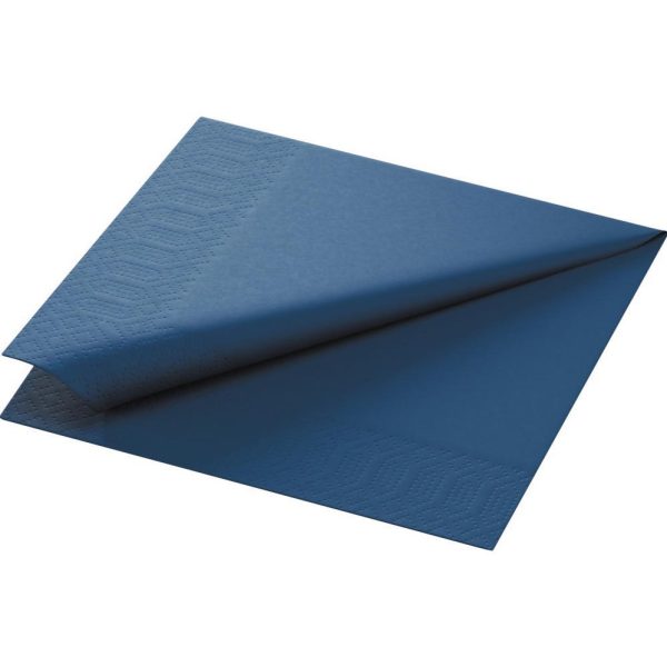 duni servet blauw 180383