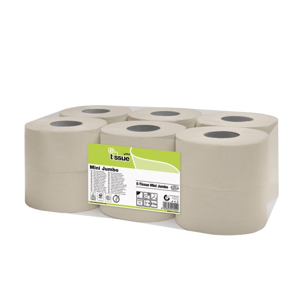 E-tissue mini jumbo toiletpapier