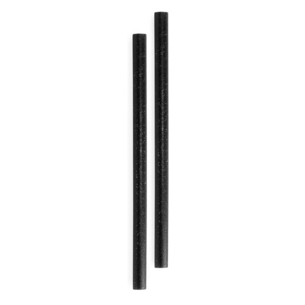 Refork Drinkrietje Zwart 6mm/20cm 100 stuks