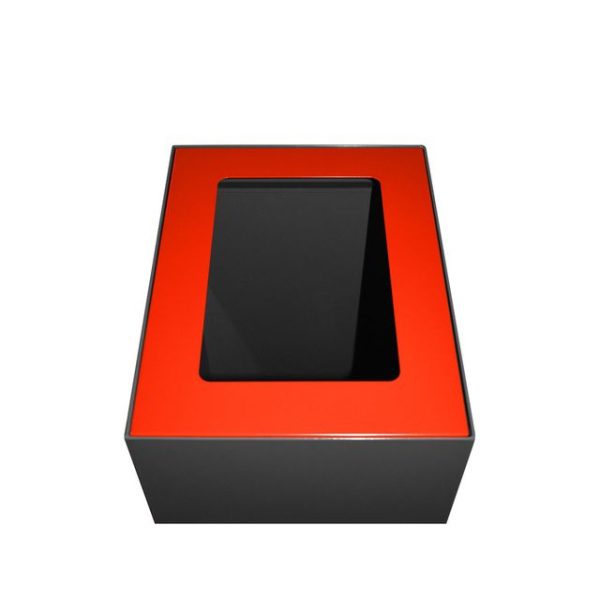 Deksel Modulaire afvalbak Rood
