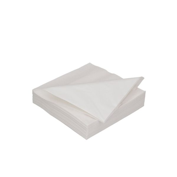 Servet Airlaid 24cm Wit