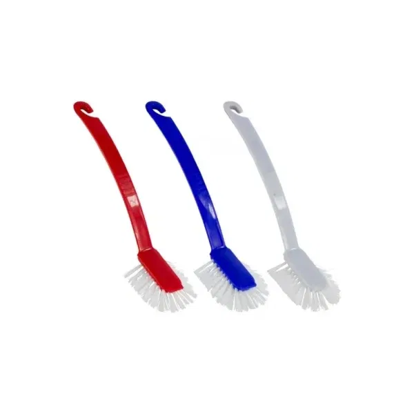 Afwasborstel blauw grijs rood