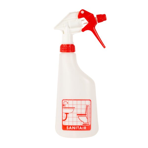 Sprayflacon rood sanitair