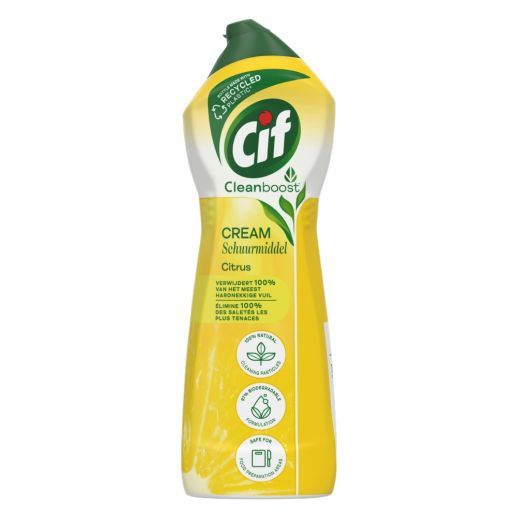Cif Cream Schuurmiddel Citroen 750ml