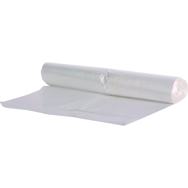 hdpe afvalzak transparant t25