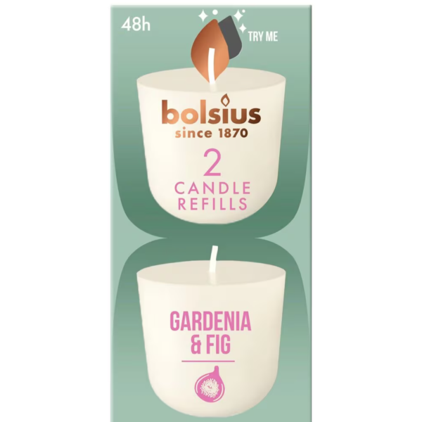 Bolsius gardenia fig cleanlight