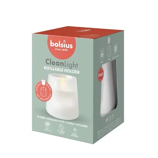 Bolsius Cleanlight Starterkit Wit Naturel