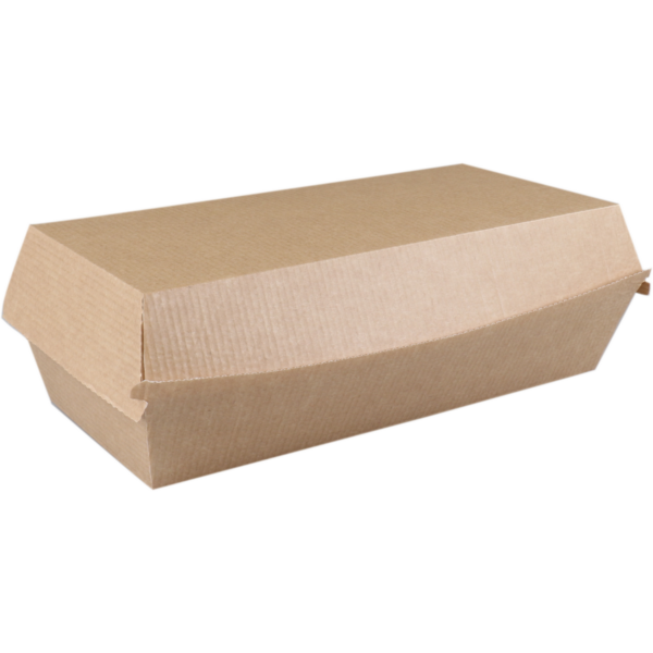 Sandwichbox Kraft 185x85x38mm 50 stuks