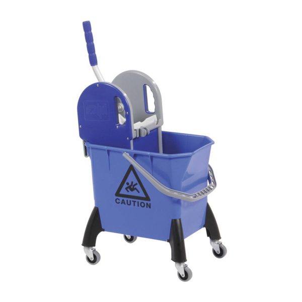 Rolemmer met Pers Kunststof Blauw 20 liter