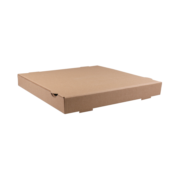 Pizzadoos Kraft 33x33x4cm 100 stuks