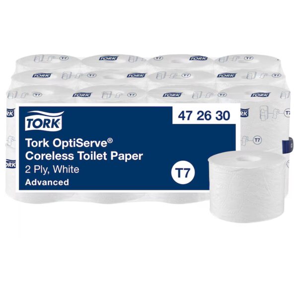 Tork Toiletpapier T7 Wit 2-laags 24 rollen